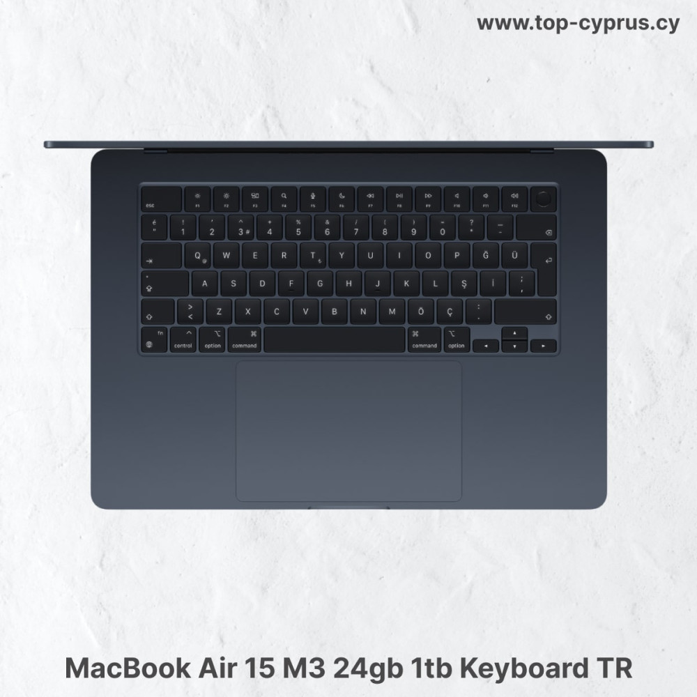 Search for 15inch MacBook Air 15 M3 24GB RAM 1TB Find and Buy in Cyprus!
